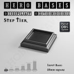 Hero Bases Display Extenders | Squares and Rectangles | Convert Gaming Bases to Display Bases & Plinths