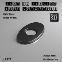 Round To Oval Bases Size Converters 3d Print Full Range
