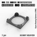 Round to Square Bases Shape and Size Converters 3d Print Full Range
