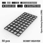 Round to Square Bases Shape and Size Converters 3d Print Full Range