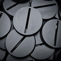 28mm Round Slotted Plastic Bases 3d Print - Hobby Heaven