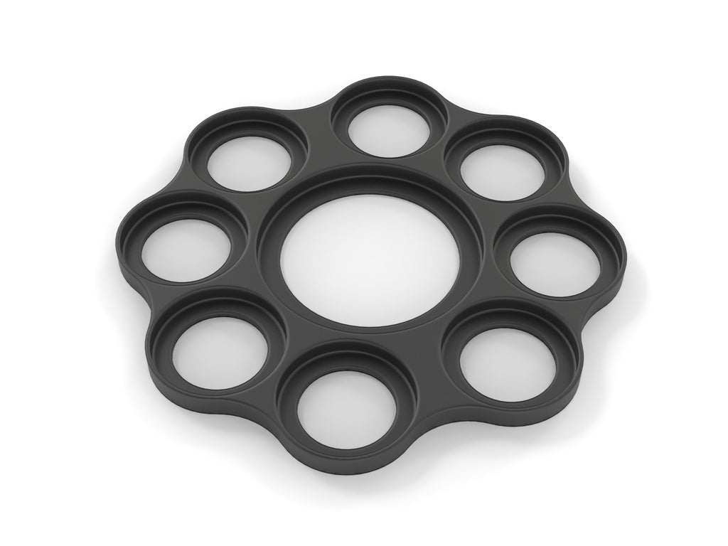 28 mm Round 8+1 Ring Formation Movement Tray – 50 mm Centre