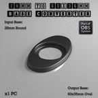Round To Oval Bases Size Converters 3d Print Full Range