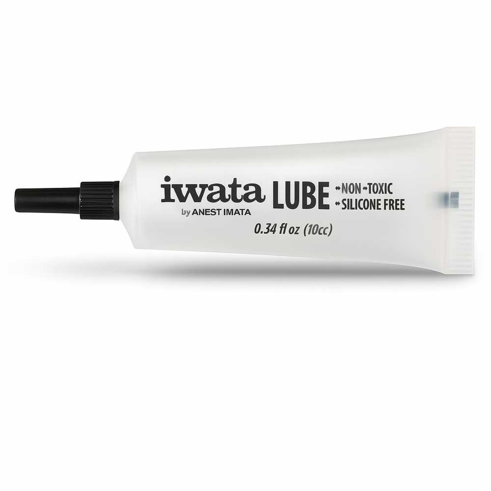 Iwata Super Lube 10ml – Airbrush Lubricant for Smooth Needle & Trigger Action | Silicone-Free, Non-Toxic