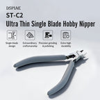 ST-C2 feature graphic: single blade design, craftsmanship, precision grinding and high durability
