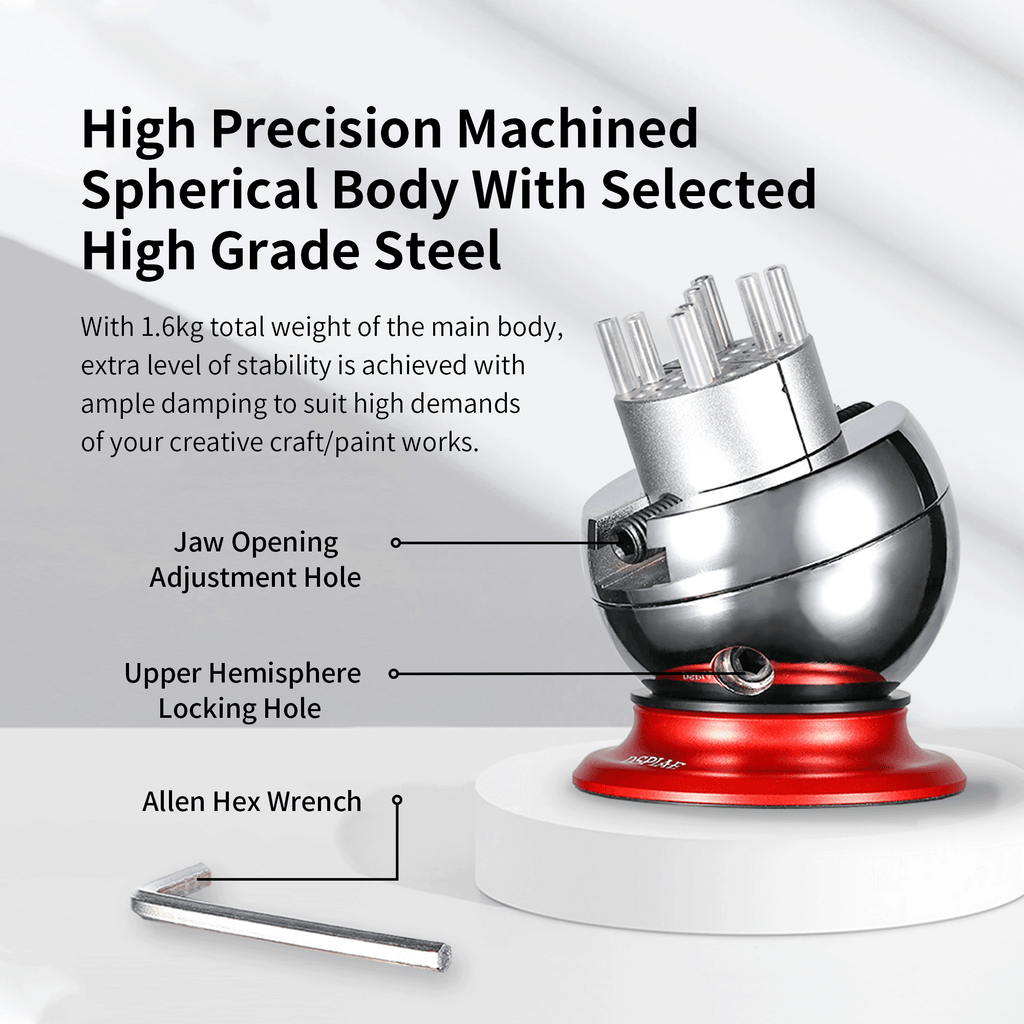 DSPIAE AT-SV Omnidirectional Spherical Vise