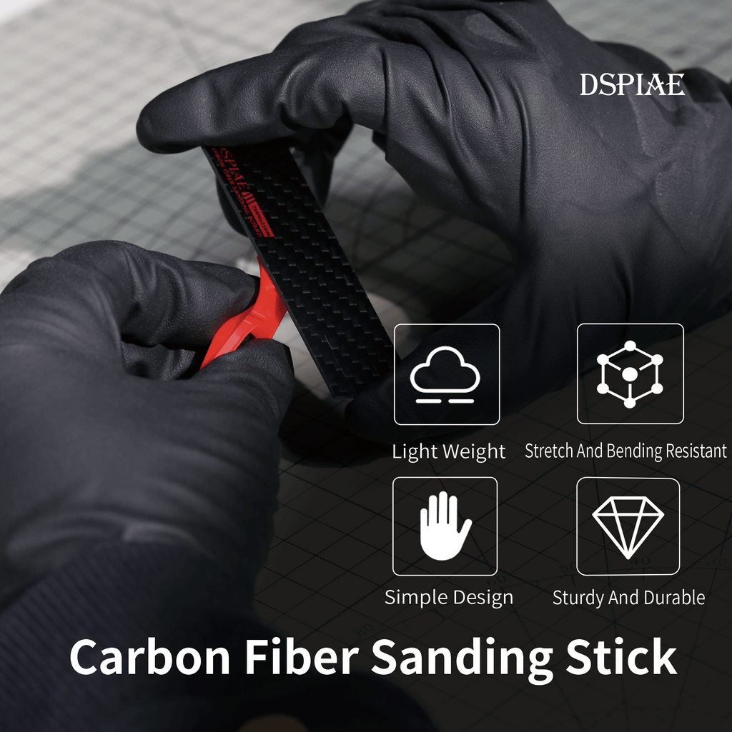 DSPIAE CB-10 Carbon Fibre Sanding Board 10mm