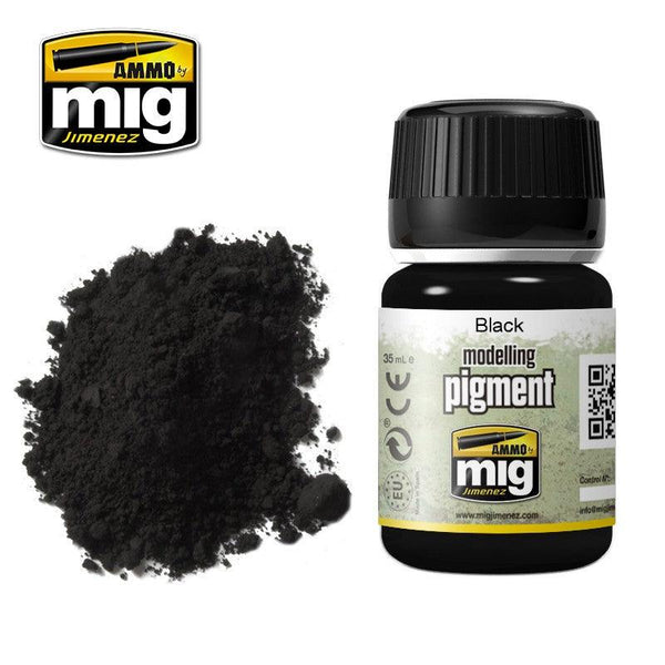 AMMO By MIG Pigment Black MIG3001 - Hobby Heaven
