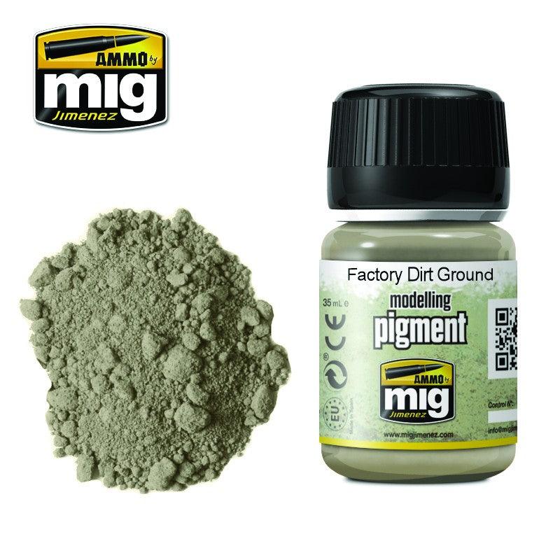 AMMO By MIG Pigment Factory Dirt Ground MIG3030 - Hobby Heaven