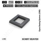 Square to Square Bases Size Converters 3d Print Full Range