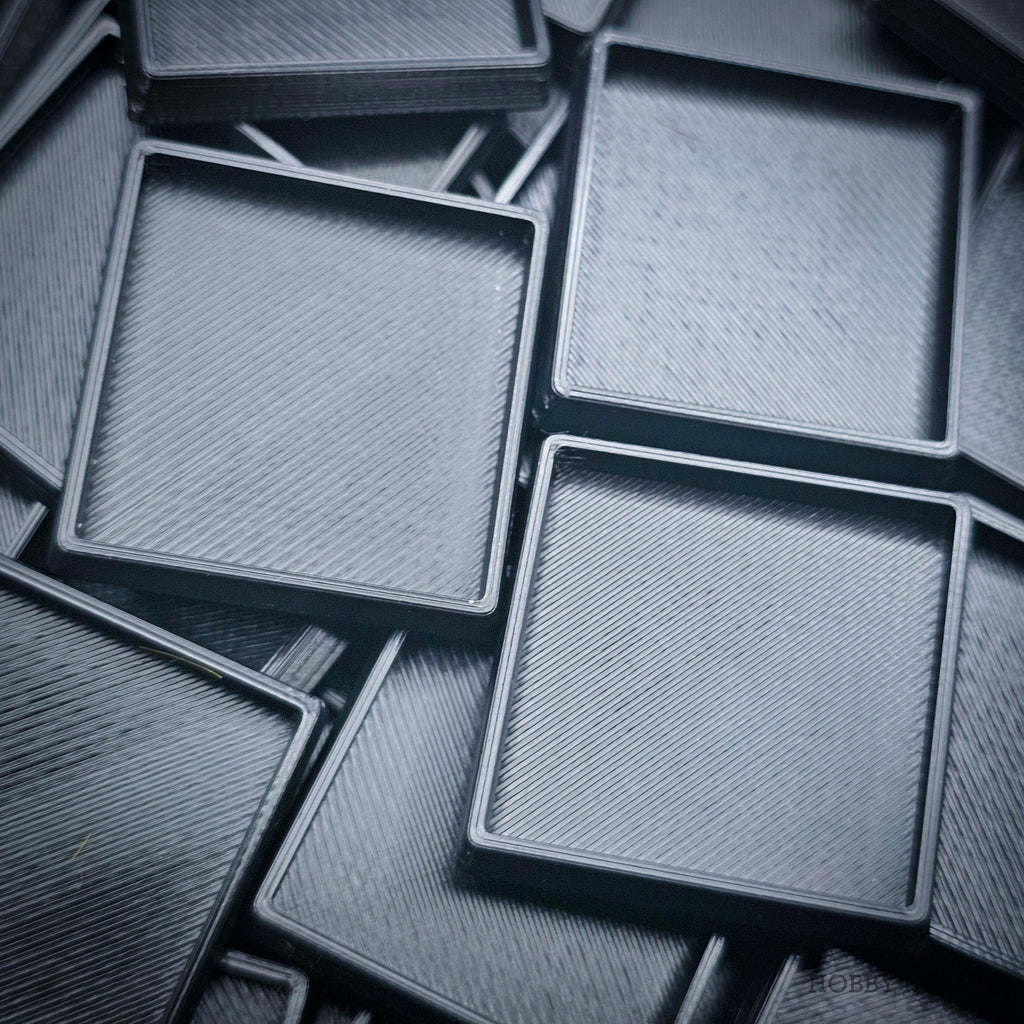 30mm Square Hollow Plastic Bases 3d Print (Copy) - Hobby Heaven