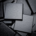 30mm Square Plain Plastic Bases - Hobby Heaven