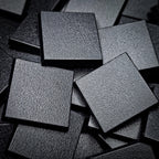 30mm Square Plain Plastic Bases - Hobby Heaven