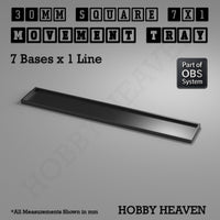Square Movement Trays | OBS System | 20mm 25mm 30mm 40mm 50mm Bases
