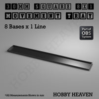 Square Movement Trays | OBS System | 20mm 25mm 30mm 40mm 50mm Bases