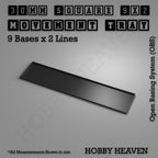 Square Movement Trays | OBS System | 20mm 25mm 30mm 40mm 50mm Bases