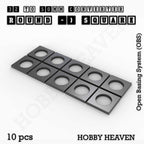 Round to Square Bases Shape and Size Converters 3d Print Full Range
