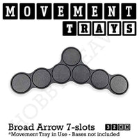 32mm Movement Trays for Tabletop Games | Warhammer Compatible | Full Range
