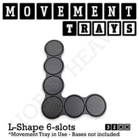 32mm Movement Trays for Tabletop Games | Warhammer Compatible | Full Range
