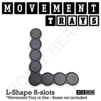 32mm Movement Trays for Tabletop Games | Warhammer Compatible | Full Range
