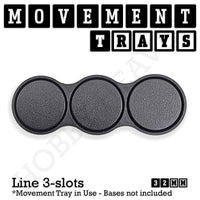 32mm Movement Trays for Tabletop Games | Warhammer Compatible | Full Range
