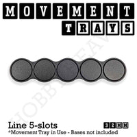 32mm Movement Trays for Tabletop Games | Warhammer Compatible | Full Range
