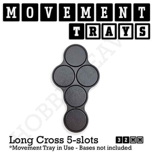 32mm Movement Trays for Tabletop Games | Warhammer Compatible | Full Range