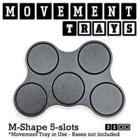 32mm Movement Trays for Tabletop Games | Warhammer Compatible | Full Range
