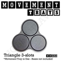 32mm Movement Trays for Tabletop Games | Warhammer Compatible | Full Range
