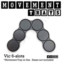 32mm Movement Trays for Tabletop Games | Warhammer Compatible | Full Range
