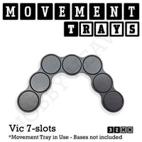 32mm Movement Trays for Tabletop Games | Warhammer Compatible | Full Range
