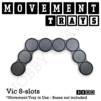 32mm Movement Trays for Tabletop Games | Warhammer Compatible | Full Range
