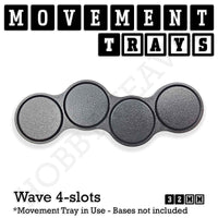 32mm Movement Trays for Tabletop Games | Warhammer Compatible | Full Range
