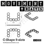 32mm Movement Trays for Tabletop Games | Compatible with Popular Miniatures | Full Range