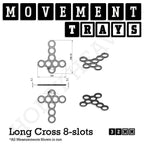 32mm Movement Trays for Tabletop Games | Compatible with Popular Miniatures | Full Range