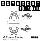 32mm Movement Trays for Tabletop Games | Compatible with Popular Miniatures | Full Range