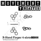 32mm Movement Trays for Tabletop Games | Compatible with Popular Miniatures | Full Range
