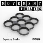 32mm Movement Trays for Tabletop Games | Compatible with Popular Miniatures | Full Range