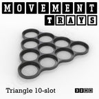 32mm Movement Trays for Tabletop Games | Compatible with Popular Miniatures | Full Range
