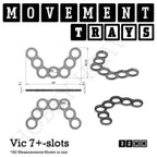 32mm Movement Trays for Tabletop Games | Compatible with Popular Miniatures | Full Range