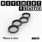 32mm Movement Trays for Tabletop Games | Compatible with Popular Miniatures | Full Range