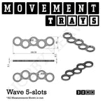 32mm Movement Trays for Tabletop Games | Compatible with Popular Miniatures | Full Range