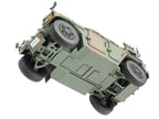 The underside with the four-wheel-drive running gear