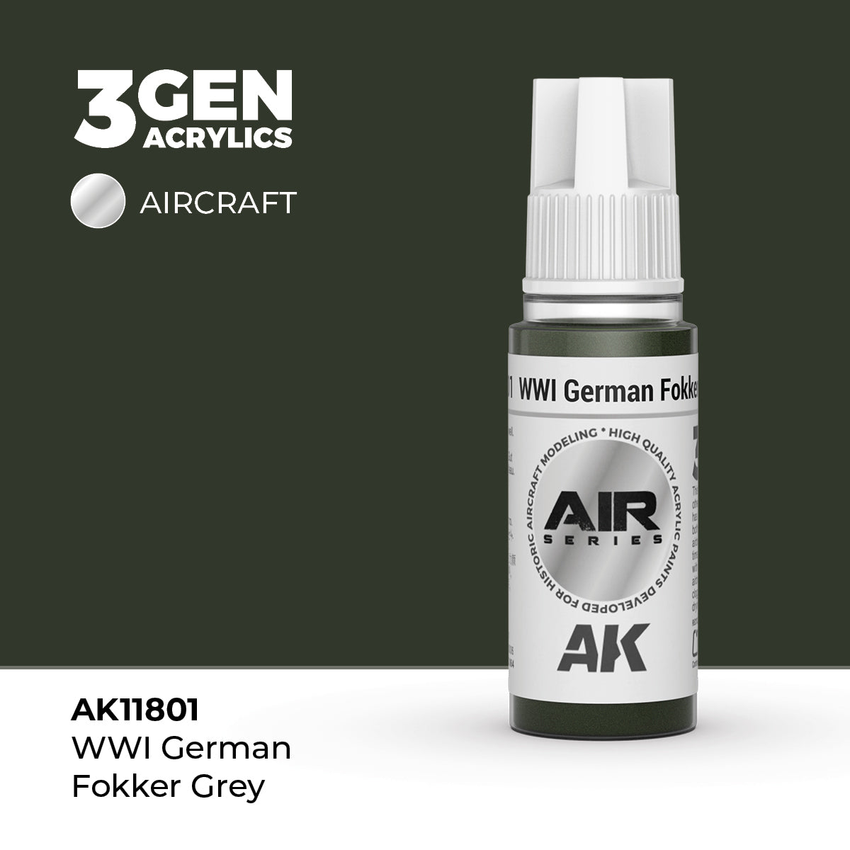 AK Interactive WWI German Fokker Grey - AIR (AK11801)