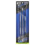 Green Stuff World Sculpting Tools 3-piece stainless steel set retail packaging