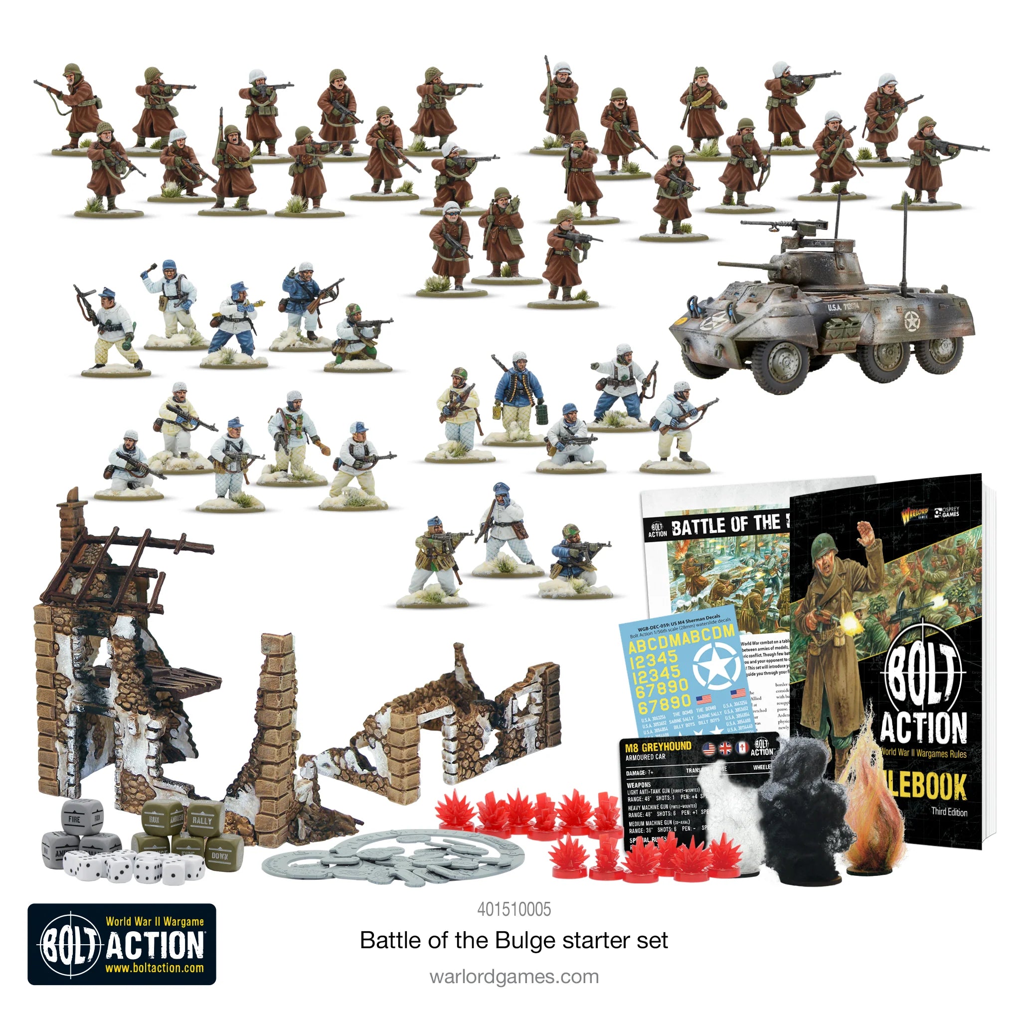 Bolt Action 3rd Edition Battle of the Bulge Starter Set