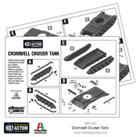 Cromwell Cruiser Tank WWII – Bolt Action Plastic Model 28mm
