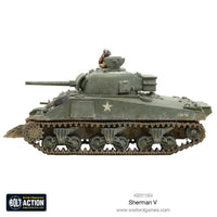 Sherman V (M4A4) Tank – Bolt Action WWII 28mm Plastic Model