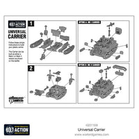 Universal Carrier – Bolt Action WWII 28mm Plastic Model Kit
