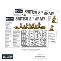 8th Army WWII British Commonwealth Soldiers – Bolt Action 28mm Figures
